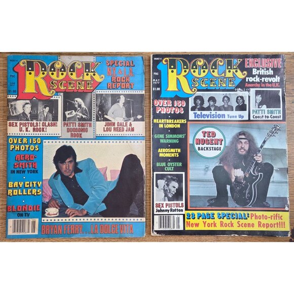 Vintage Rock Scene Magazines Featuring Ted Nugent & AeroSmith May 1977 - Picture 15 of 16